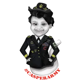 casperarmy telegram stickers