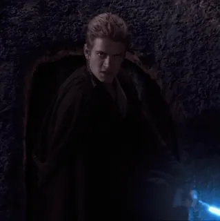 💫 Anakin Skywalker Star Wars Star Wars, Anakin Skywalker, lightsaber, Jedi, science fiction, movie telegram sticker