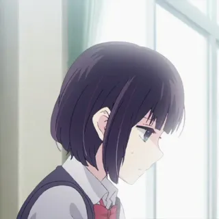 🎐 Anime, Mädchen, Charakter, Schuluniform, Süß, Manga telegram sticker