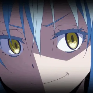 💎 Rimuru Tempest That Time I Got Reincarnated as a Slime Anime, Rimuru Tempest, Vita da slime, Isekai, Slime telegram sticker