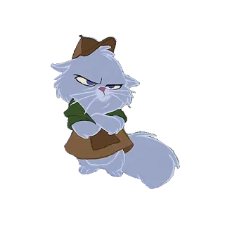 😼 แมว, น่ารัก, การ์ตูน, สัตว์, ตัวละคร telegram sticker
