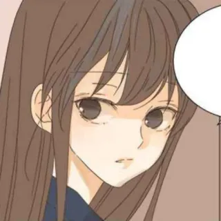 ⛲ Anime, Chica, Mujer, Dibujo animado, Manga, Retrato telegram sticker