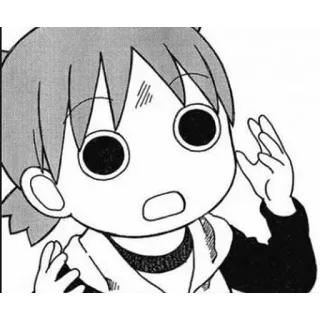 🍀 anime, mangá, chocado, desenho animado, personagem, preocupado whatsapp sticker