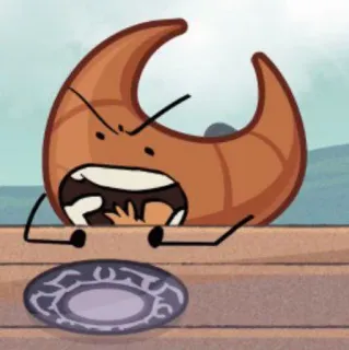 😠 วัตถุ, แอนิเมชั่น, การ์ตูน, โกรธ telegram sticker