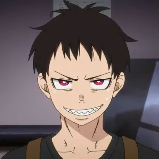 🔥 Shinra Kusakabe Fire Force Anime, Fire Force, Shinra, Kusakabe, Manga, Charakter whatsapp sticker