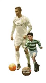 ⚪️ Cristiano Ronaldo bóng đá, soccer, thể thao, vận động viên, Ronaldo telegram sticker