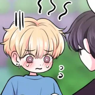 📹 애니메이션, 만화, 귀여운, 귀여운, 얼굴 붉힘, 캐릭터 telegram sticker