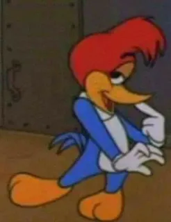 🥺 Woody Woodpecker 만화, 우디 우드페커, 애니메이션, 캐릭터 telegram sticker