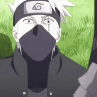 😖 Kakashi Naruto Ninja, Anime, Kakashi, Manga, Sharingan telegram sticker
