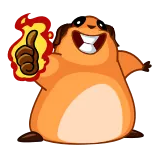 Melie the Cavy @TgEmojis telegram emojis 👍