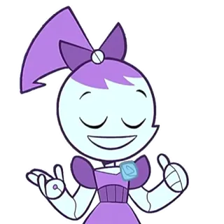 👩‍🎤 Jenny Wakeman My Life as a Teenage Robot Cartoon, Animé, Robot, Jenny Wakeman, Jenny Robot telegram sticker