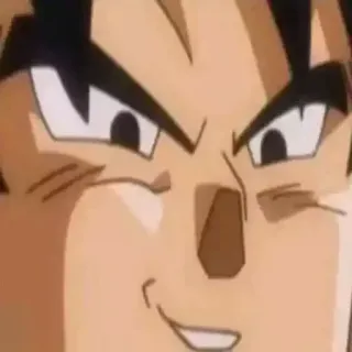 😁 Vegeta Dragon Ball Z anime, vegeta, sonrisa, dbz, dragon ball whatsapp sticker