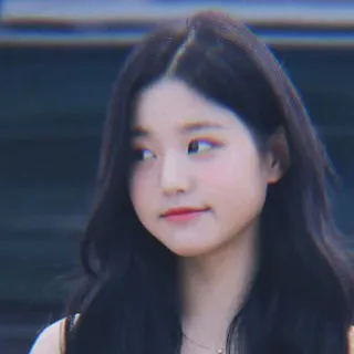 🌈 女性, ポートレート, 韓国, アジア, 女の子, 顔 whatsapp sticker