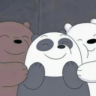 ✨ Ice Bear We Bare Bears Dibujos animados, Osos, Animación, Lindo, We Bare Bears, Oso Polar, Panda telegram sticker