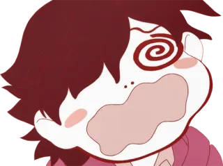 😱 anime, chibi, exasperated, shocked, funny telegram sticker