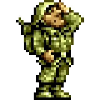 👋 militare, soldato, pixel art, esercito telegram sticker