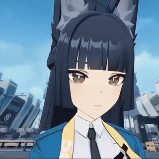 🌟 Kujou Sara Genshin Impact telegram sticker