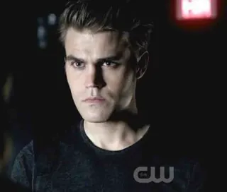 😐 Stefan Salvatore The Vampire Diaries Stefan Salvatore, Pamiętniki Wampirów, Serial TV, Wampir telegram sticker