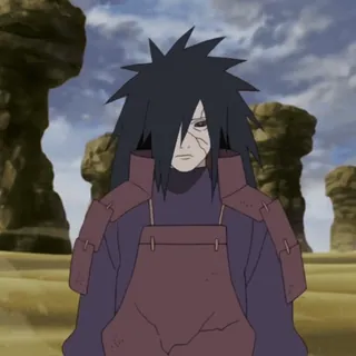 🌑 Madara Uchiha Naruto Anime, Ninja, Uchiha, Madara, Manga telegram sticker