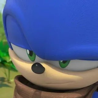 😏 Sonic sonic the hedgehog, синий ёж, мультяшный персонаж, sonic boom telegram sticker