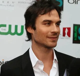 🥀 Ian Somerhalder actor, celebrity, man, portrait telegram sticker