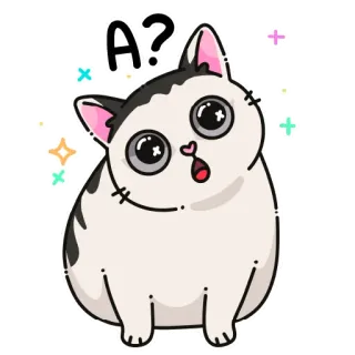 🐱 A? telegram sticker