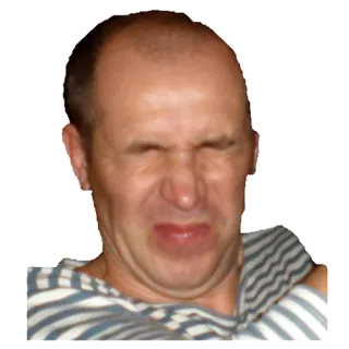 😫 hombre, cara, expresión, asco, persona whatsapp sticker