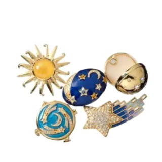 👑 celeste, sole, luna, stelle, gioielli, accessori telegram sticker