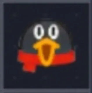 🐧 penguin, syal, kartun, binatang telegram sticker
