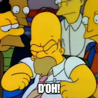 Memes de los Simpsons telegram stickers