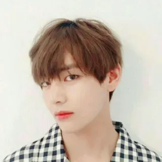 😏 V K-pop, BTS, Idole, Chanteur, Célébrité telegram sticker
