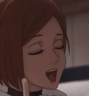 🔨 Nobara Kugisaki Jujutsu Kaisen Anime, Karakter, Gadis, Nobara Kugisaki, Jujutsu Kaisen telegram sticker