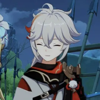 😊 Kaedehara Kazuha Genshin Impact Anime, Jeu, Genshin Impact, Kazuha telegram sticker