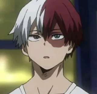 Todoroki Shoto telegram stickers