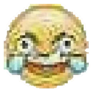 🤣 Emoji, Płacz, Meme, Śmieszne, Wyrażenie whatsapp sticker