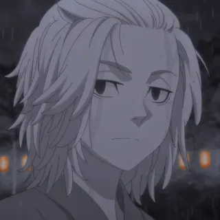 😒 Manjiro Sano Tokyo Revengers Anime, Personnage, Manjiro Sano, Tokyo Revengers telegram sticker