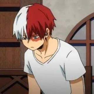 ❄️ Shoto Todoroki My Hero Academia Anime, My Hero Academia, Todoroki, Shoto Todoroki telegram sticker