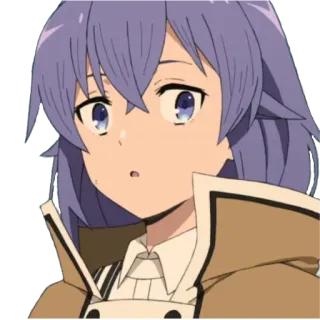 😒 Anime, Hoạt hình, Nhân vật, Phụ nữ, Cô gái, Sticker telegram sticker