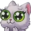White Cat telegram emojis 🥹