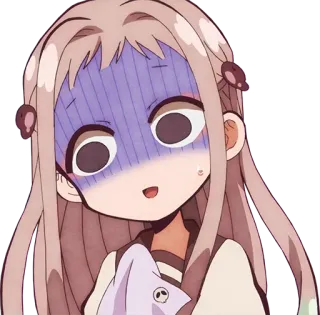 😰 Yashiro Nene Toilet-bound Hanako-kun Anime, Manga, Hanako-kun del baño, Yashiro Nene, Lindo, Kawaii, Asustado telegram sticker
