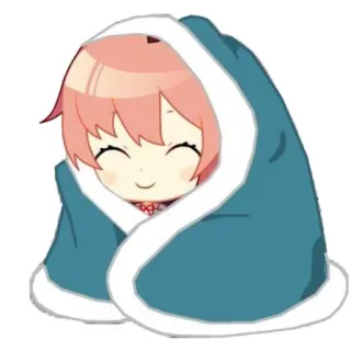 😊 Anime, Kawaii, Couverture, Mignon, Dessin animé, Chibi whatsapp sticker