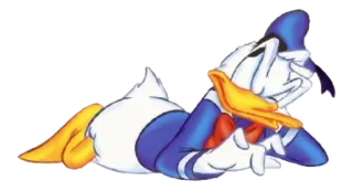 🖕 Donald Duck pato donald, desenho animado, disney, personagem telegram sticker