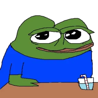🤗 Pepe the Frog pepe, カエル, ミーム, ネットミーム telegram sticker