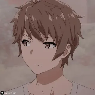 🌟 Anime, Cartoon, Porträt, Charakter, Illustration telegram sticker