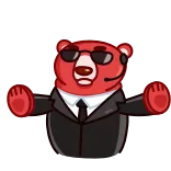 Buddy Bear telegram stickers