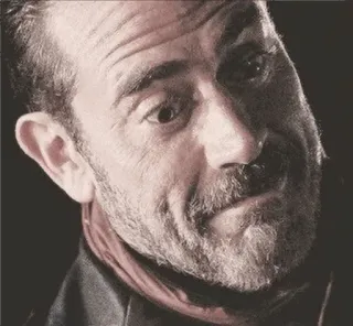 😎 Negan The Walking Dead ходячие мертвецы, Ниган, зомби, апокалипсис, сериал whatsapp sticker