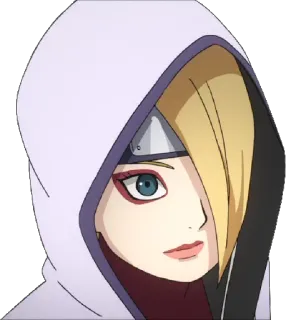 🙂 Ino Yamanaka Naruto Аниме, Мультфильм, Персонаж, Ниндзя, Девушка telegram sticker