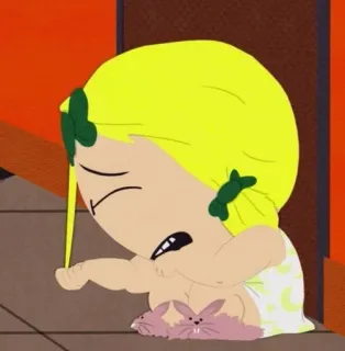 🌟 Ike Broflovski South Park dibujos animados, bebé, Ike, South Park, personaje whatsapp sticker