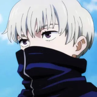 ❤️ Toge Inumaki Jujutsu Kaisen Anime, Jujutsu Kaisen, Toge Inumaki, Sticker telegram sticker