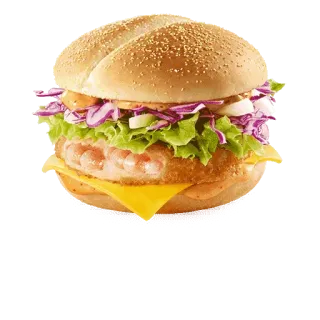 🍔 burger, food, sandwich, fast food, meal, cheese telegram sticker